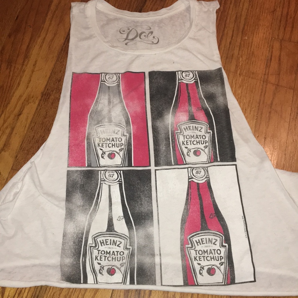 Andy Warhol inspired muscle tee